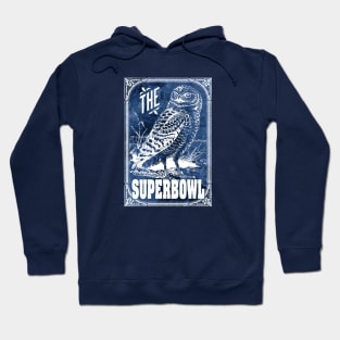 Owls are Superb color flip Hoodie